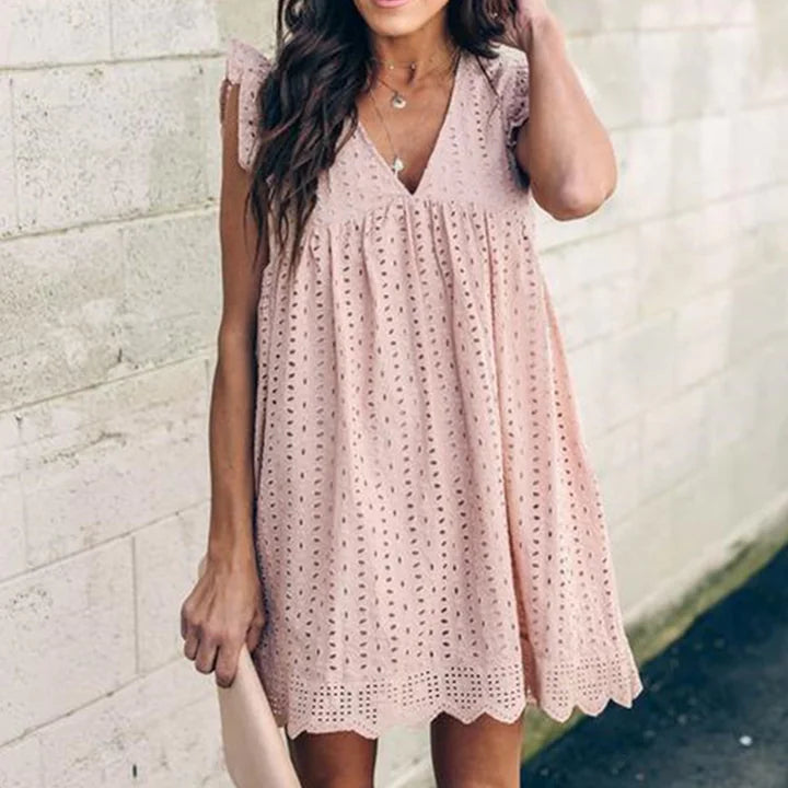 Lace Dresses With Pocket