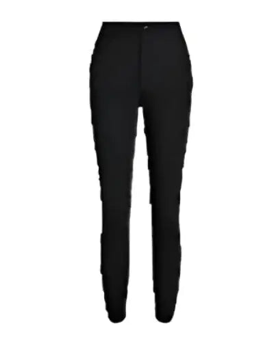 Curvy High Waisted Black Supersoft Skinny Jeans