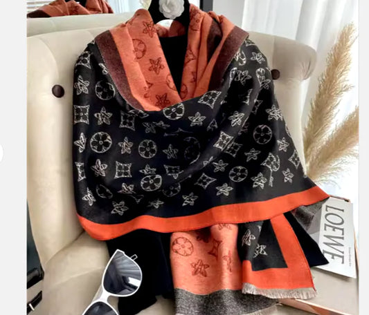 Luxury Women's Cashmere Shawl - Winter Pashmina Scarf