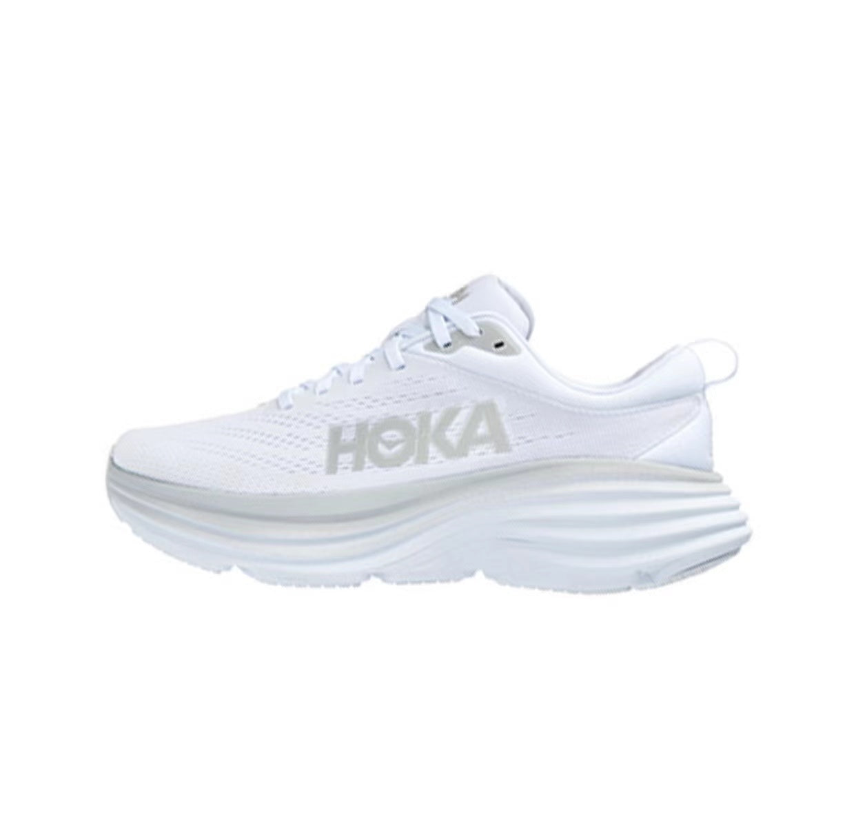 Hoka One One Sport Running Shoes Bondi 8 Breathable Road Runs Shoes Men Sport Shoes Lifestyle Outdoor Sneaker Women