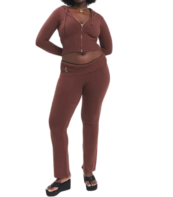 ChicComfort High-Waist Hoodie & Pants Set